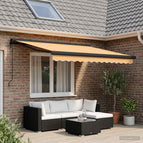 300 x 250 cm / Zand / met antraciet lijst