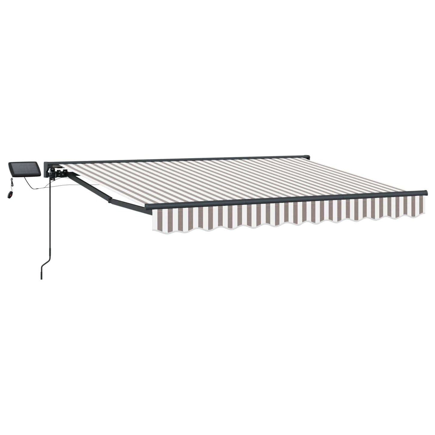 Handmatige Luifelhouder Met Led's Taupe