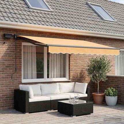 Handmatige Luifelhouder Met Led's En Groen En Wit (Anthraciet Frame)