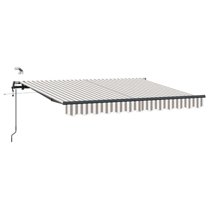 Luifeldoek . Polyester Lichtgrijs En Wit