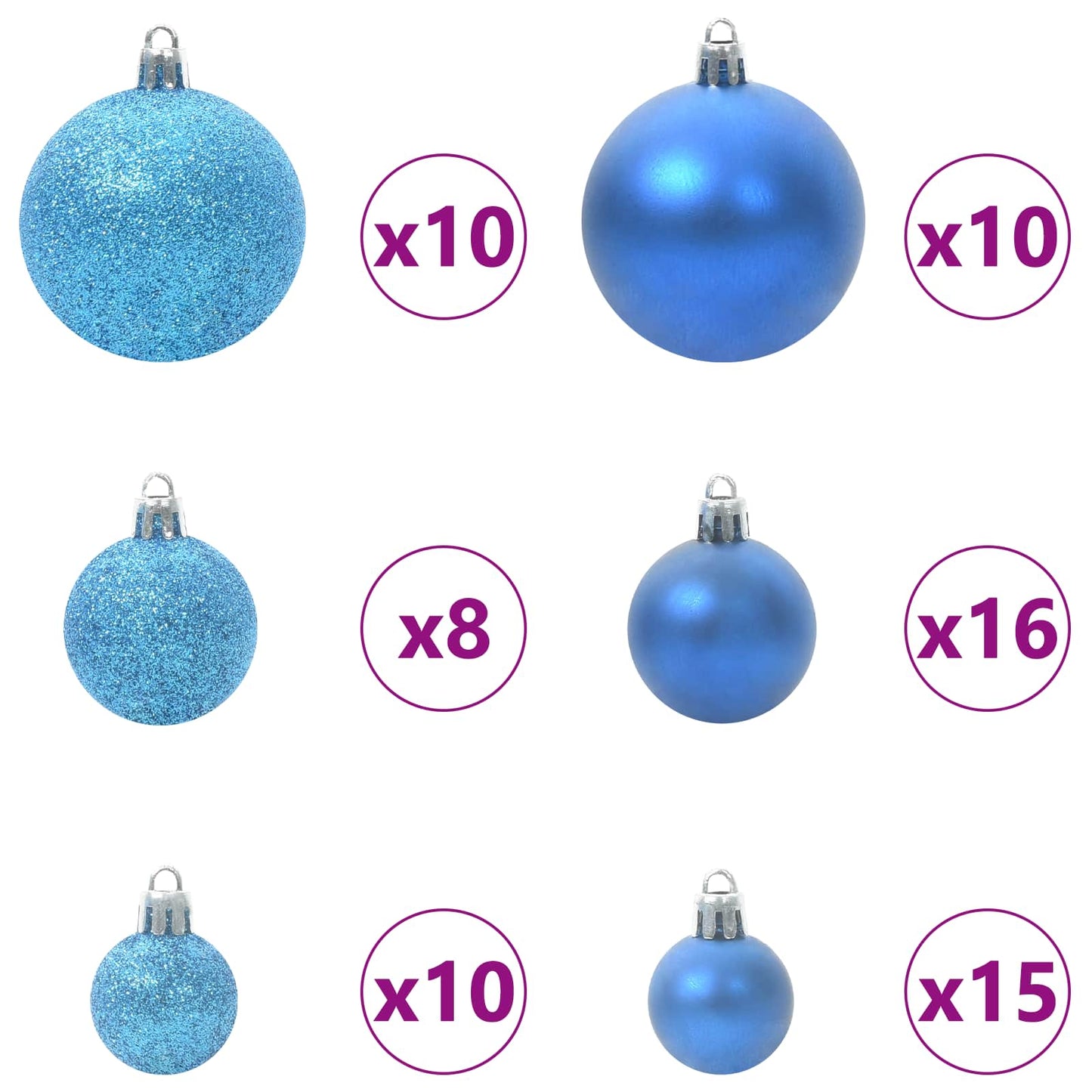 Kunstmatige Inklapbare Kerstboom Wit 300 cm PVC en staal