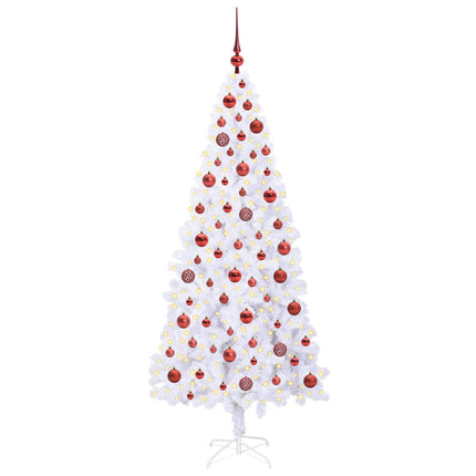 Kunstkerstboom Met 300 Led Wit 180 Cm Pvc En Staal