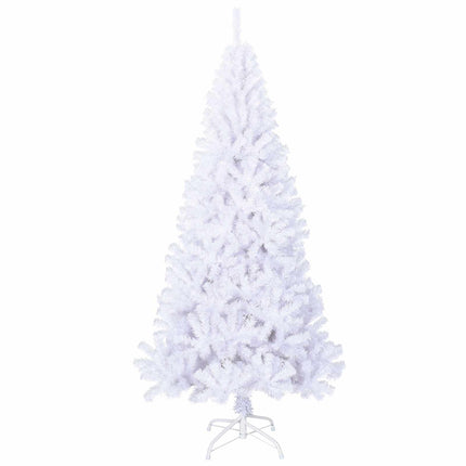 Kunstkerstboom Met 300 Led Wit Pvc En Staal