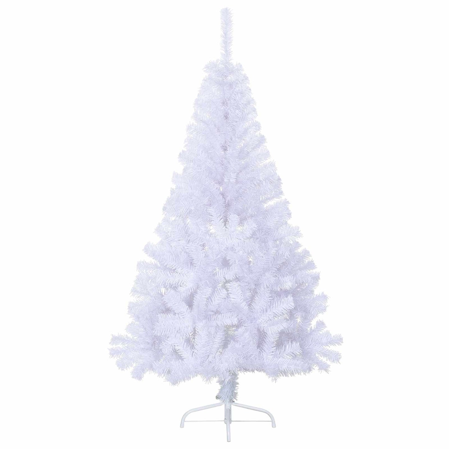 Kunstkerstboom met 150 LED Wit 120 cm PVC en staal