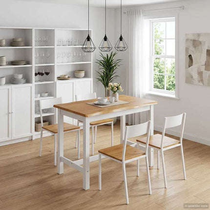 Hoge Bartafel Ekai 112 X 70 X 91 Cm Massief Grenenhout