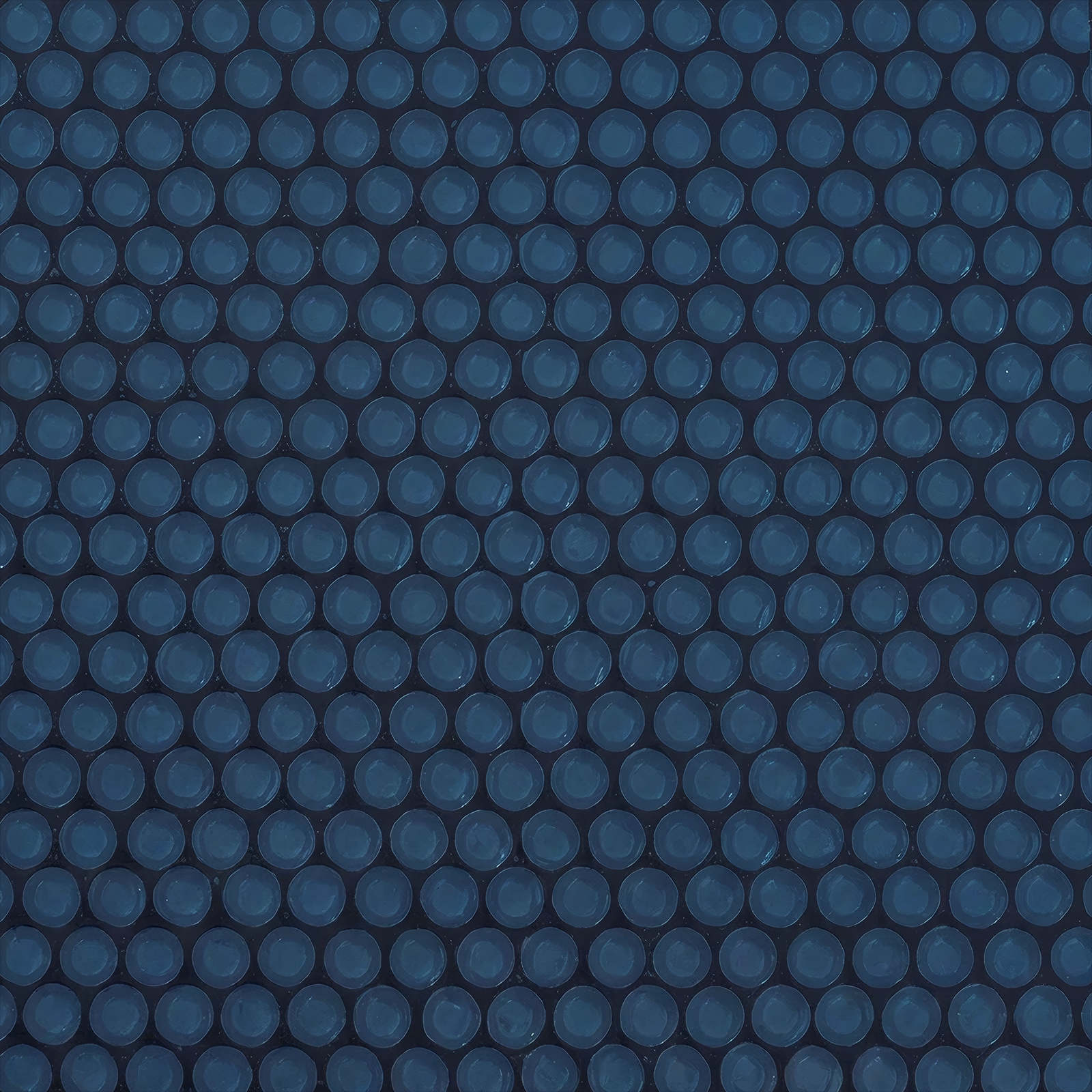 Zonne Pool Dek 110 Μm Vierkant Pe Zwart En Blauw