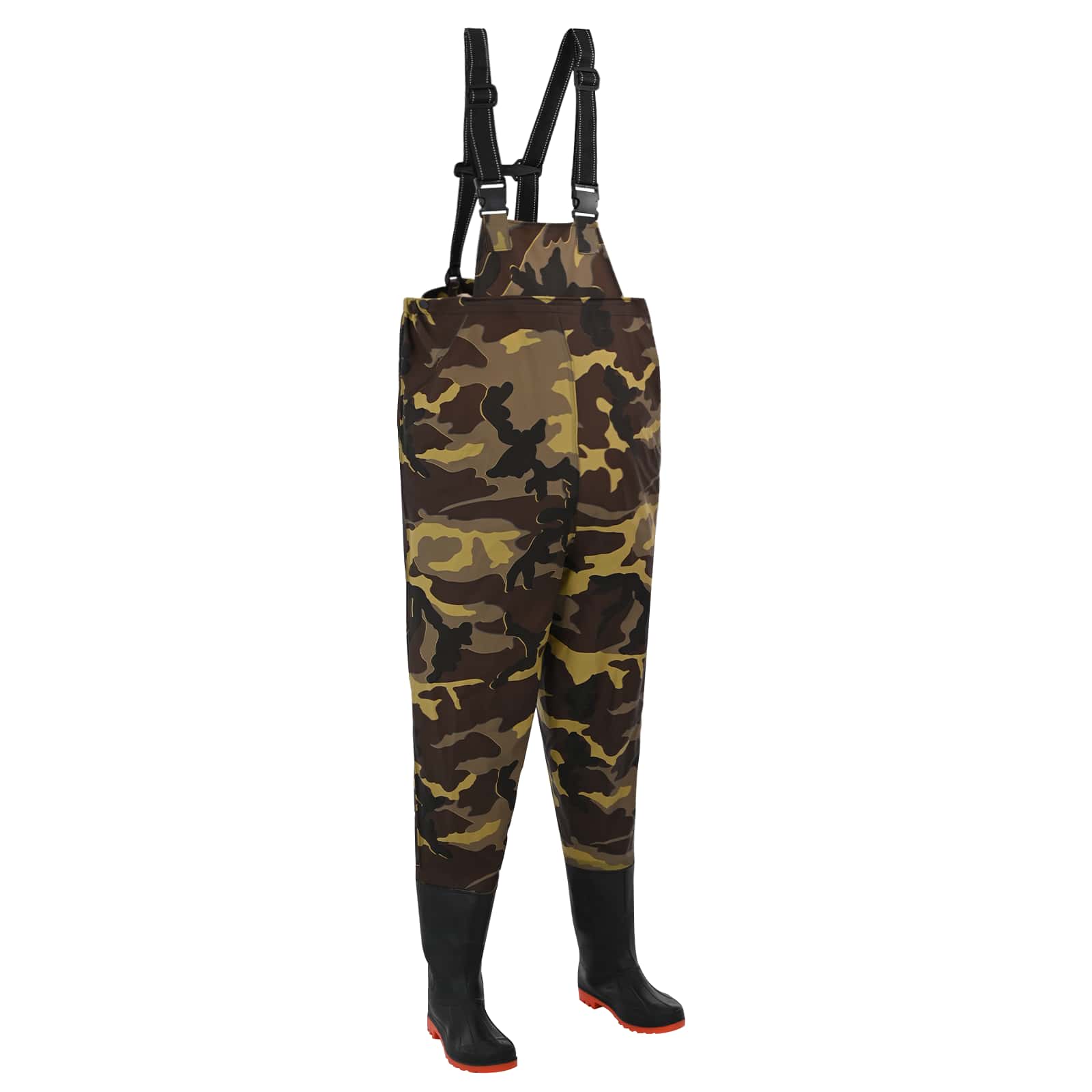 Chest Waders Met Laarzen Pvc Gecoate Polyester Afmeting 39