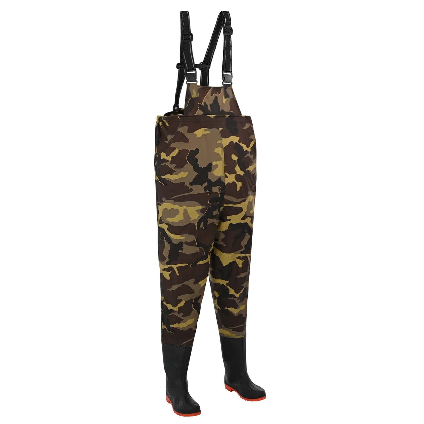 Chest Waders Met Laarzen Pvc Gecoate Polyester Afmeting 41