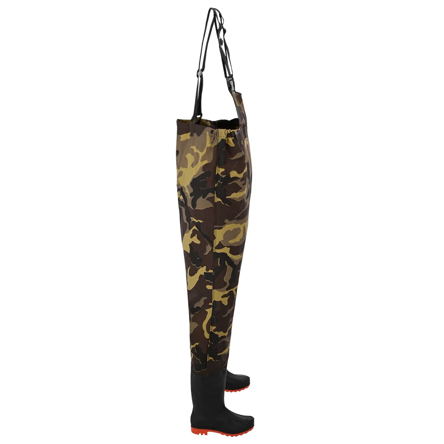 Chest Waders Met Laarzen Pvc Gecoate Polyester Afmeting 46