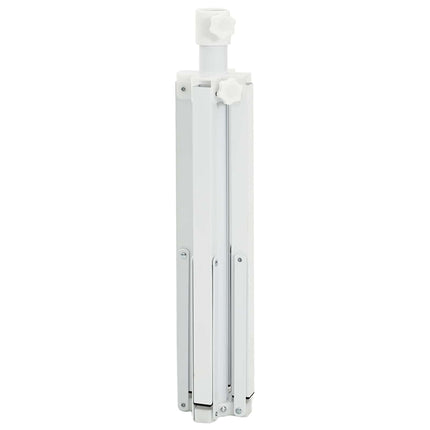 Parasolvoet Wit Staal Voor Paal Van 25-32 Mm