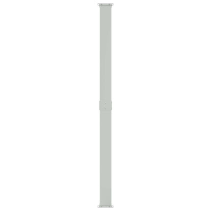 Uittrekbaar Zijscherm Beige 600 X 180 Cm Polyester Antracietkleurig