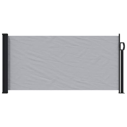 Uittrekbaar Zijscherm 300 X 100 Cm Polyester Grijs