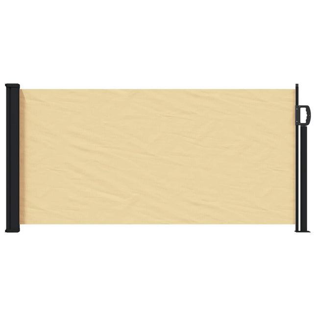 Uittrekbaar Zijscherm 300 X 100 Cm Polyester Zand