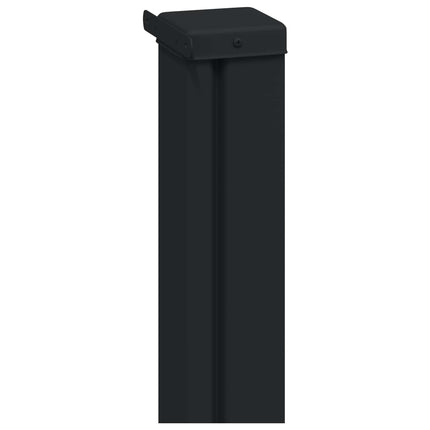 Uittrekbaar Zijscherm 300 X 170 Cm Polyester Antracietkleurig