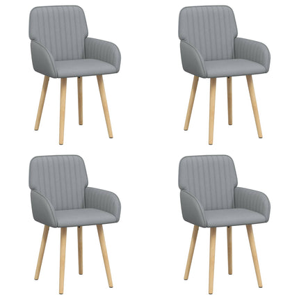 Eettafelstoelen 4 Pcs Stof 56,5 X 50 X 87,5 Cm