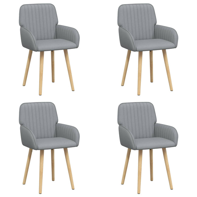 Eettafelstoelen 4 Pcs Stof 56,5 X 50 X 87,5 Cm