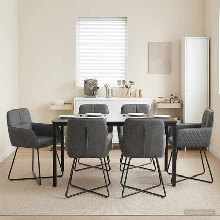 Eettafelstoelen 4 Pcs Fluweel 59 X 56,5 X 86 Cm