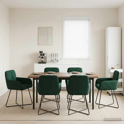 Eettafelstoelen 4 Pcs Fluweel 59 X 56,5 X 86 Cm