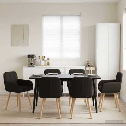 Eettafelstoelen 4 Pcs Bouclé 59 X 57 X 85 Cm