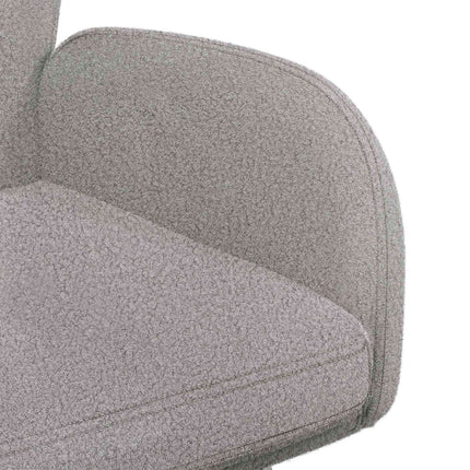 Draai Eetstoelen 4 Pcs Bouclé 54 X 58 X 87 Cm