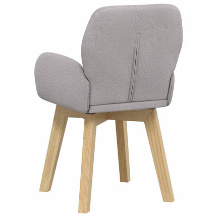 Draai Eetstoelen 4 Pcs Bouclé 54 X 58 X 87 Cm