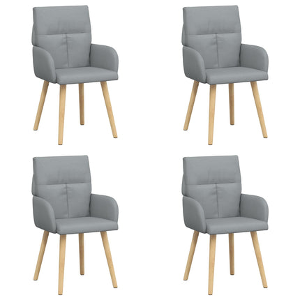 Eettafelstoelen 4 Pcs Stof 60 X 56 X 96 Cm