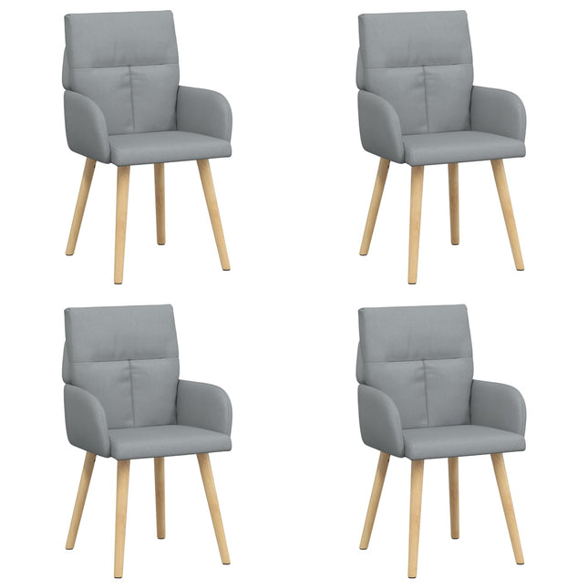 Eettafelstoelen 4 Pcs Stof 60 X 56 X 96 Cm