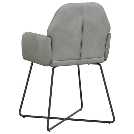 Eettafelstoelen 4 Pcs Fluweel 55 X 50 X 84 Cm