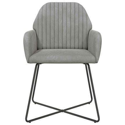 Eettafelstoelen 4 Pcs Fluweel 55 X 50 X 84 Cm