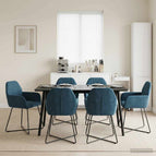 6 / Blauw