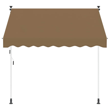 Handmatig Uitschuifbare Luifel Beige