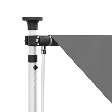 Handmatig Uitschuifbare Luifel Lichtgrijs