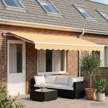 Vervangingsdoek Voor Zonnescherm Polyester Zand