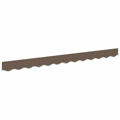 Vervangende Markies Volant Polyester Taupe