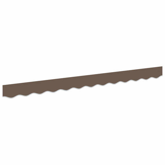 Vervangende Markies Volant Polyester Taupe
