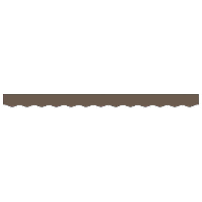 Vervangende Markies Volant Polyester Taupe