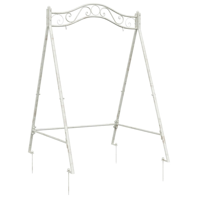 Swing Frame Antiek Wit 113 X 121,5 X 168 Cm Staal