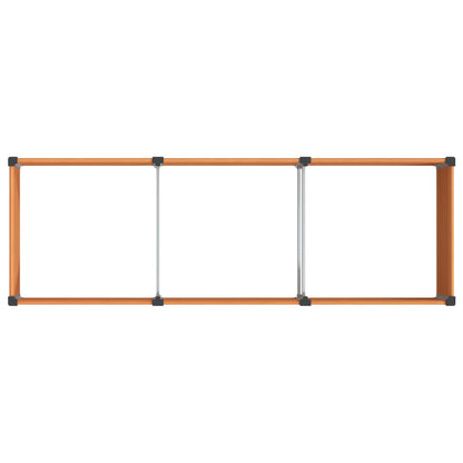 Verhoogde Plantenbak Bruin 300 X 100 X 91 Cm Alu.