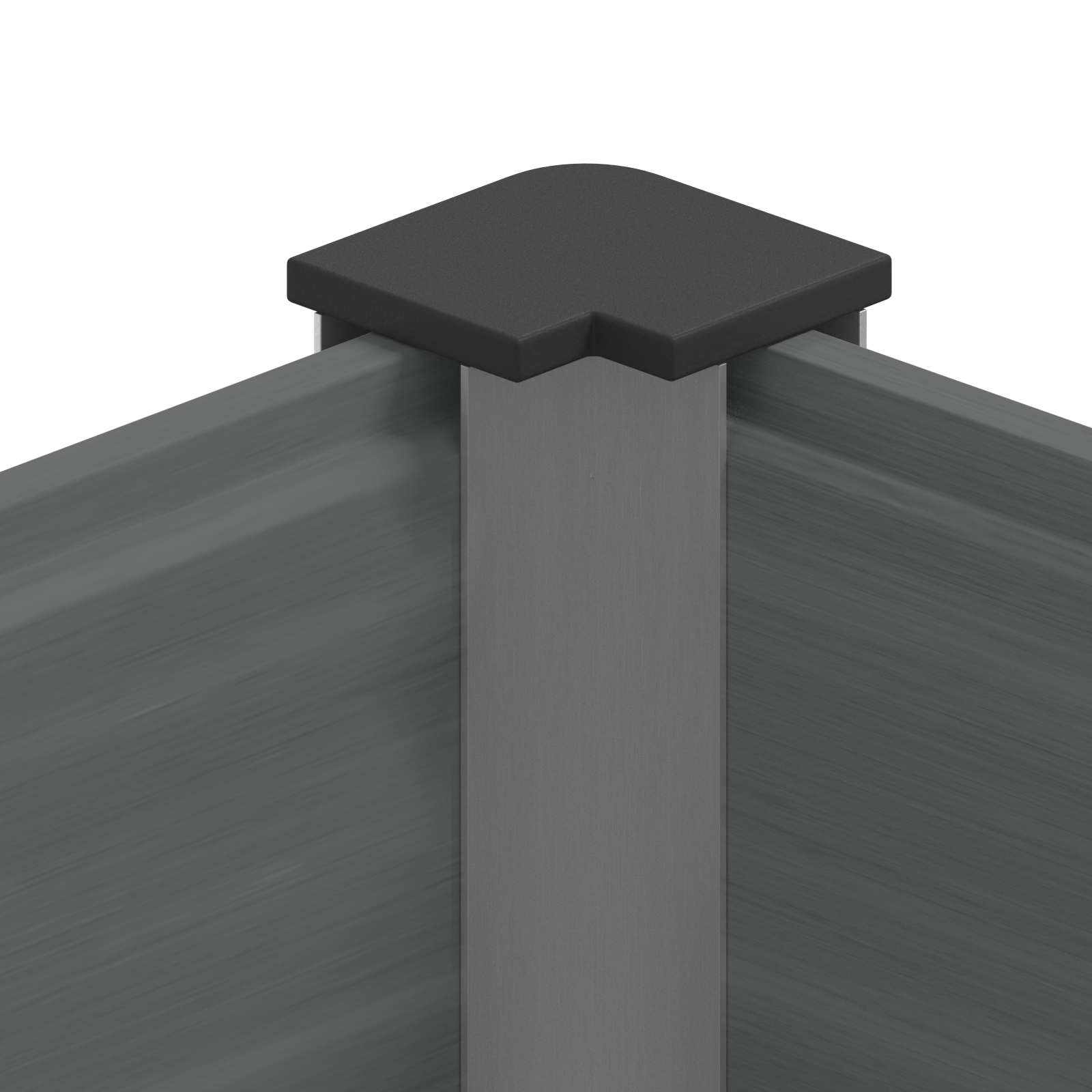 Verhoogde Plantenbak Grijs 50 X 30 X 36 Cm Alu.