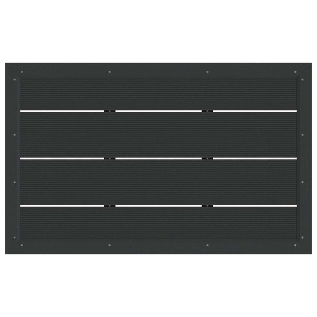 Douchebasisplaat Zwart 101 X 63 X 5,5 Cm Wpc