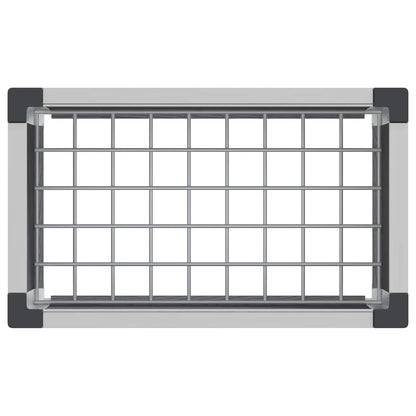 Verhoogde Plantenbak Grijs Wpc En Aluminium