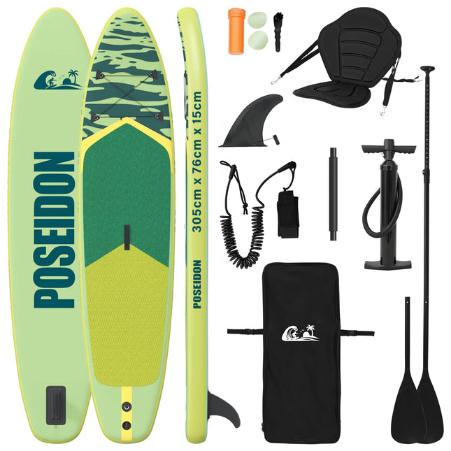 Sup Board Met Zitplaats 2-In-1 Poseidon