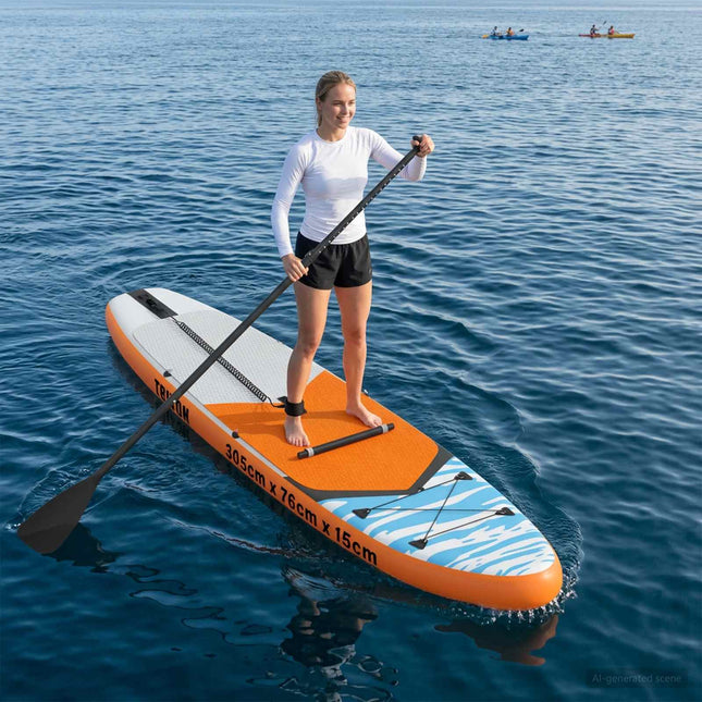 Sup Board Met Zitplaats 2-In-1 Poseidon