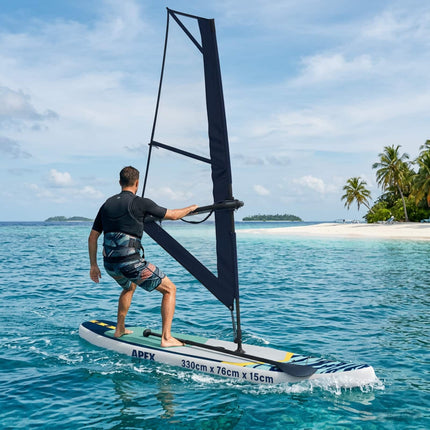 Opblaasbaar Sup Board Met Zeil Hydros 330 X 76 X 15 Cm Voor