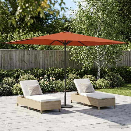 Tuinparasol 200 X 300 Cm Polyester Rechthoekig
