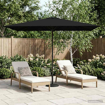 Tuinparasol 200 X 300 Cm Polyester Rechthoekig