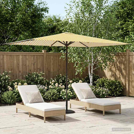 Tuinparasol 200 X 300 Cm Polyester Rechthoekig