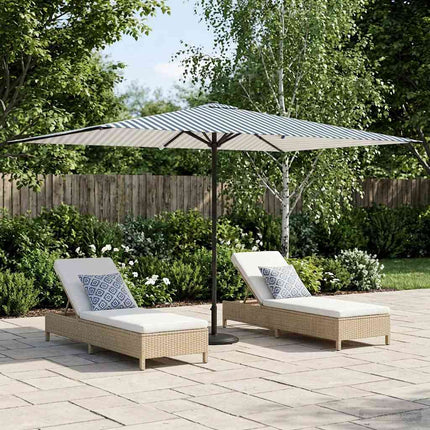 Tuinparasol 200 X 300 Cm Polyester Rechthoekig