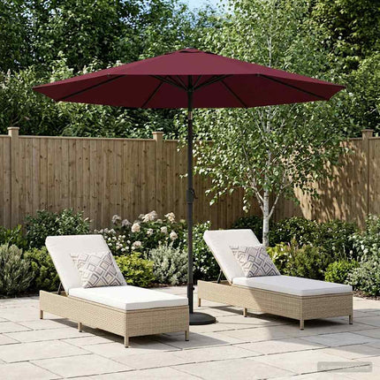 Tuinparasol 200 X 300 Cm Polyester Rechthoekig