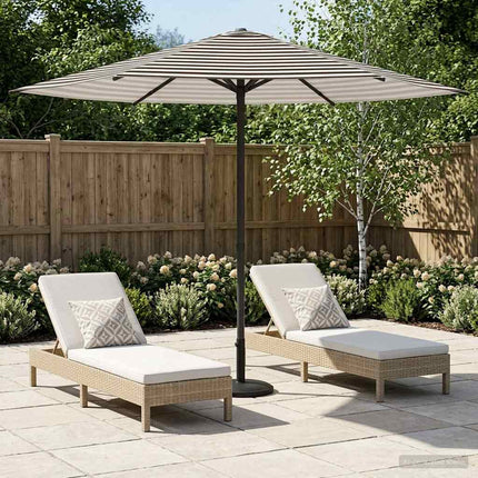 Tuinparasol 200 X 300 Cm Polyester Rechthoekig